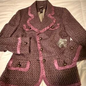 Bisou Bisou Purple Haze blazer